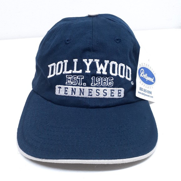 Dollywood Other - Vintage Dollywood Tennessee Hat Navy Strapback Adjustable Cap